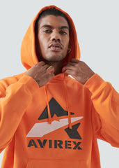 Avirex-Mens-The-Barksdale-Hoody-Orange-Close-Up
