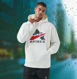 Avirex-Mens-The-Barksdale-Hoody-White-Model