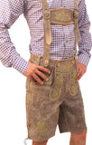 Bavarian Herren Lederhosen Rusty Tobacco-1