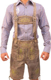 Bavarian Herren Lederhosen Rusty Tobacco