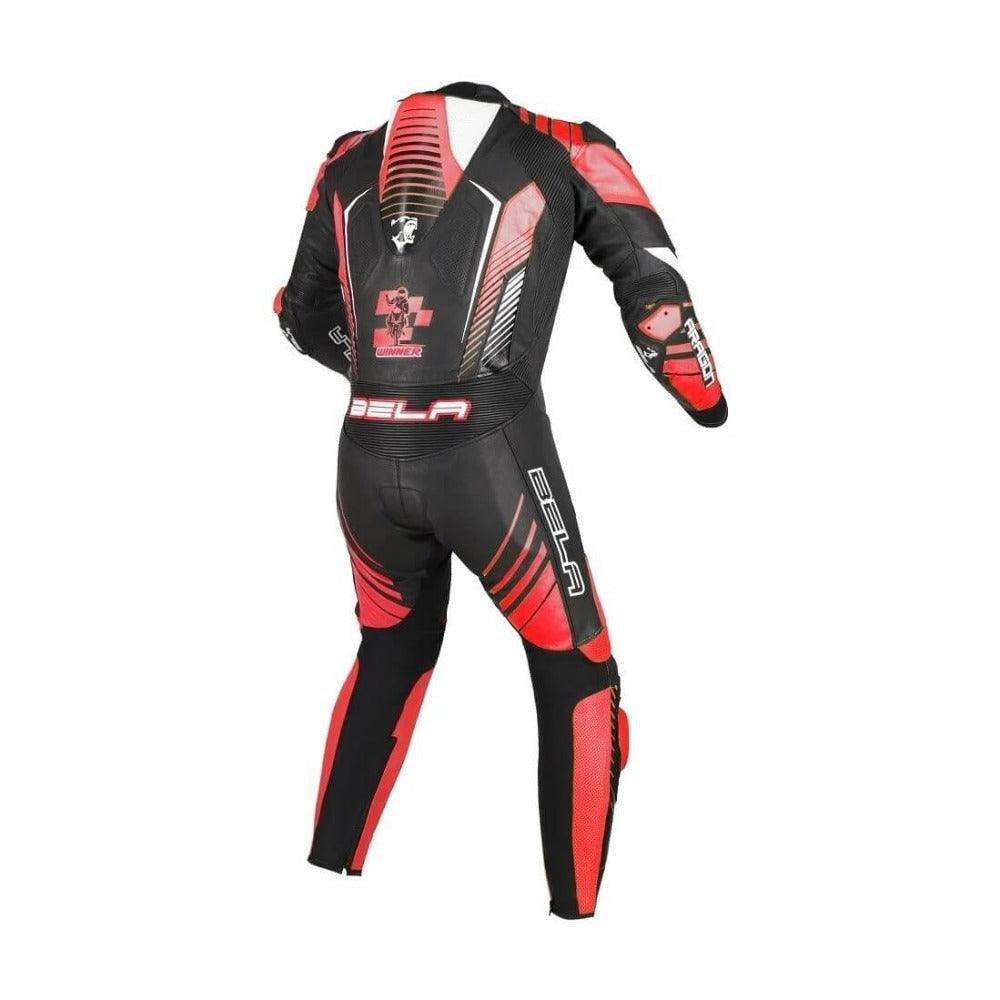 Bela Aragon One Piece Leather Motorcycle Racing Suit-3