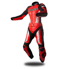 Bela Rocket Lady Motorcycle Racing 2 Piece Leather Suit Front