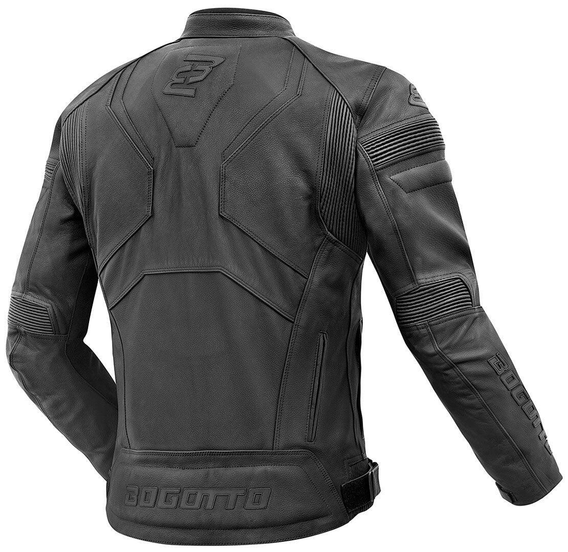 Bogotto Black-X Motorcycle Leather Jacket-1