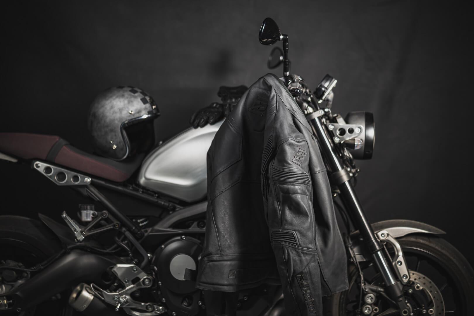 Bogotto Black-X Motorcycle Leather Jacket-5