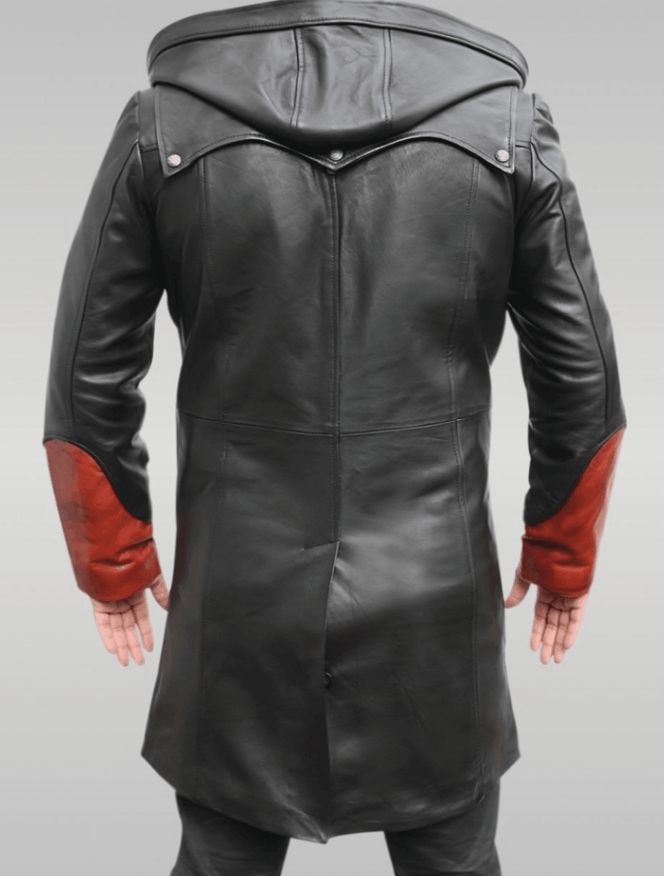 Devil May Cry 5 Black Dante Leather Coat Costume - USA Leather Factory