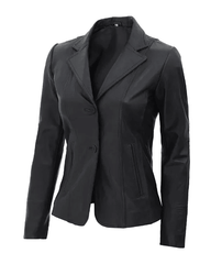 Fit Style Women's Black Leather-1