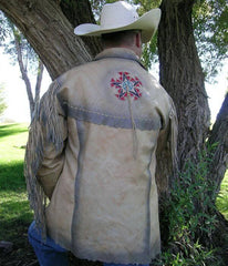 Maricopa Fringe Leather Jacket Mens-2