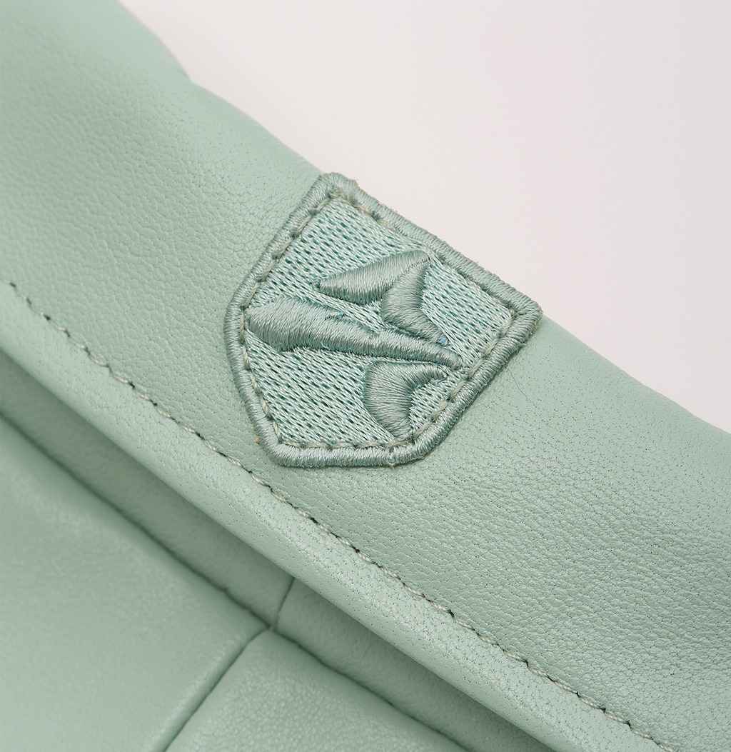 Mens-Avirex-Icon-Seafoam-Leather-Bomber-Jacket-Vintage-Collar-Embroidery