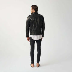 Mens Dolomiti Leather Jacket-3