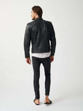 Mens Tokyo Motorbike Leather Jacket-3