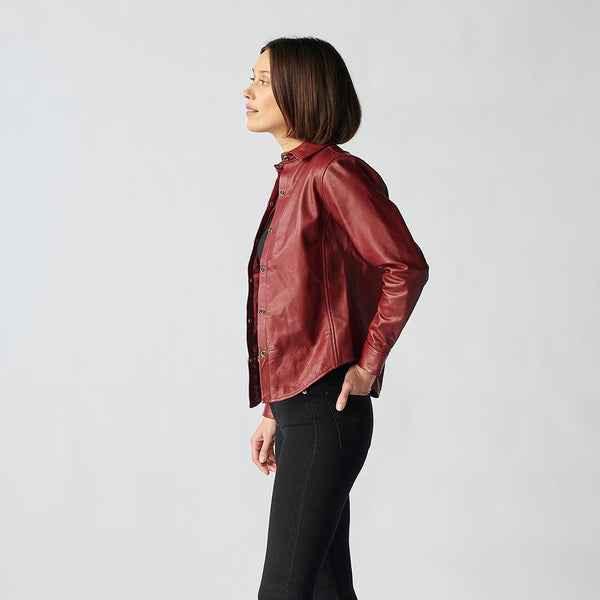 Nottingham Leather Jacket For Women-16