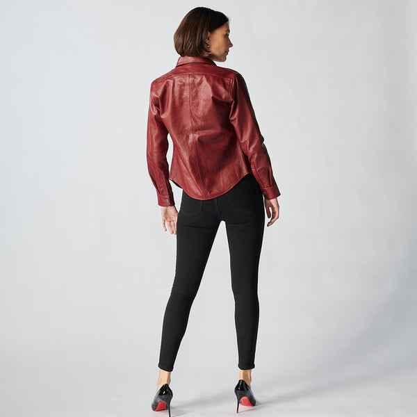 Nottingham Leather Jacket For Women-17