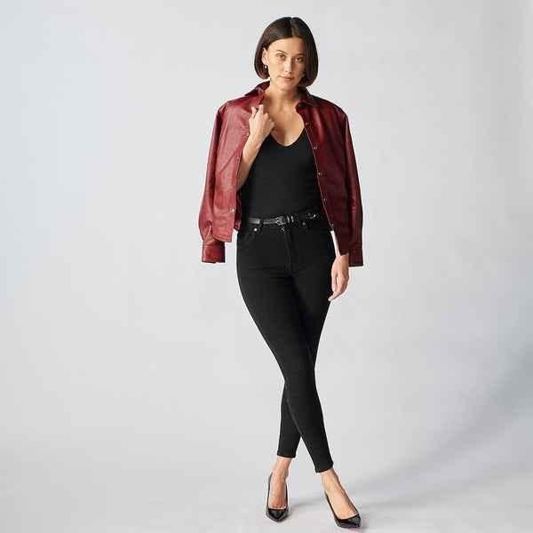 Nottingham Leather Jacket For Women-20