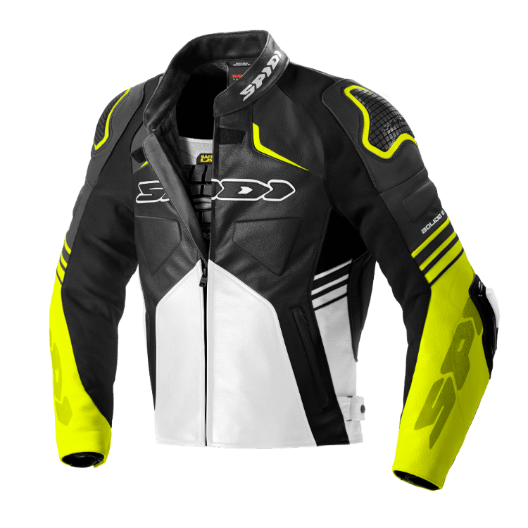 Spidi Bolide Motorcycle Leather Jacket-11