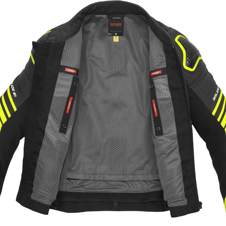 Spidi Bolide Motorcycle Leather Jacket-13