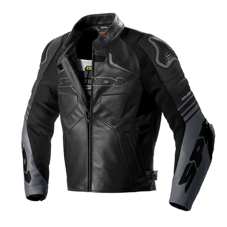 Spidi Bolide Motorcycle Leather Jacket-15
