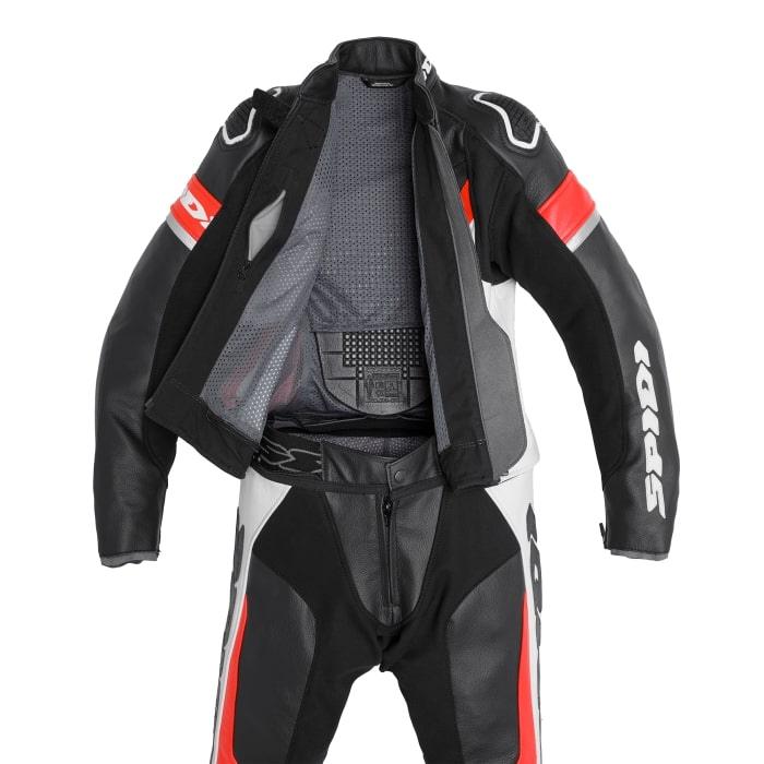 Spidi Laser Touring Ladies Two Piece Motorcycle Leather Suit-9
