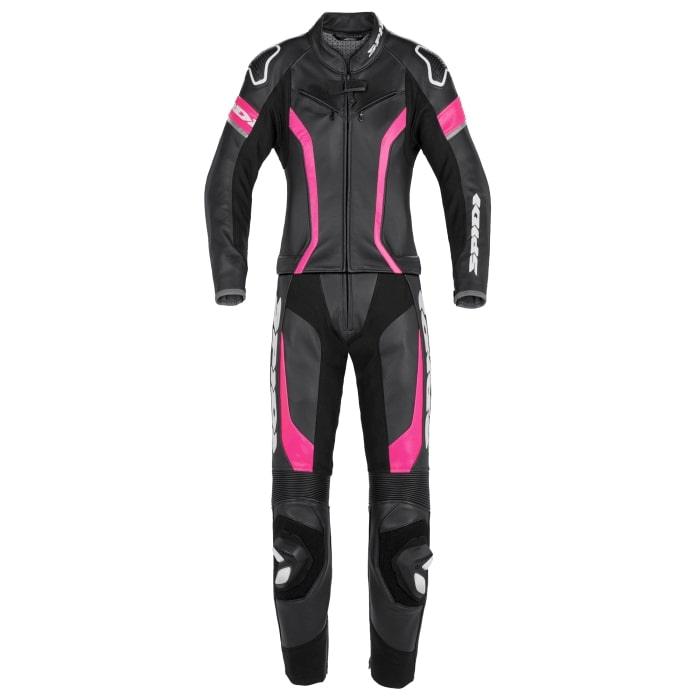 Spidi Laser Touring Ladies Two Piece Motorcycle Leather Suit
