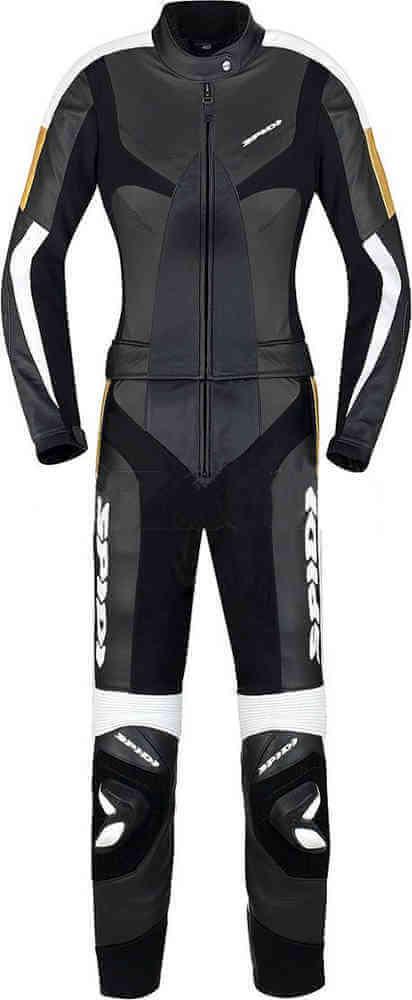 Spidi Poison Touring Ladies Two Piece Motorcycle Leather Suit-8