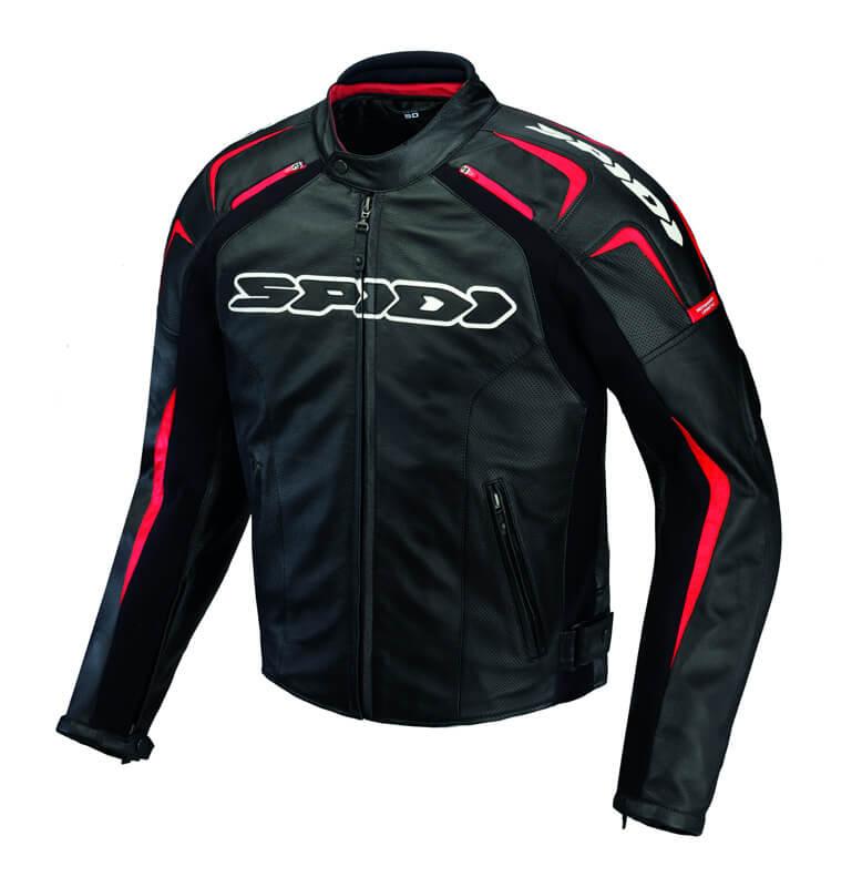 Spidi Track Motorcycle Leather Jacket-14