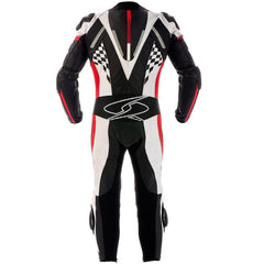 Spyke 4RACE RAC Leather Motorcycle Suit For Men Back