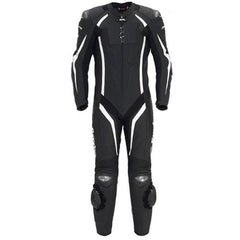 Spyke Blaster GTR Leather Motorcycle Racing Suit Front
