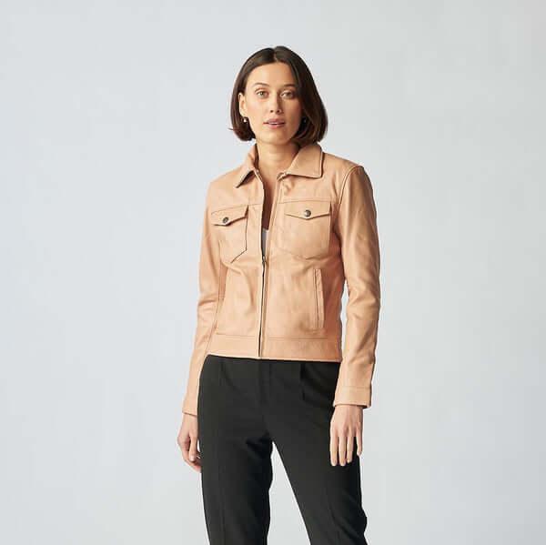 The Stuttgart Leather Jacket For Women-11