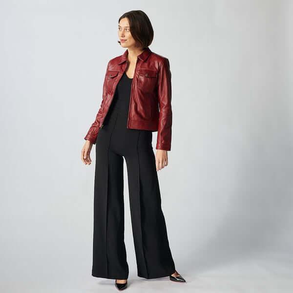 The Stuttgart Leather Jacket For Women-27