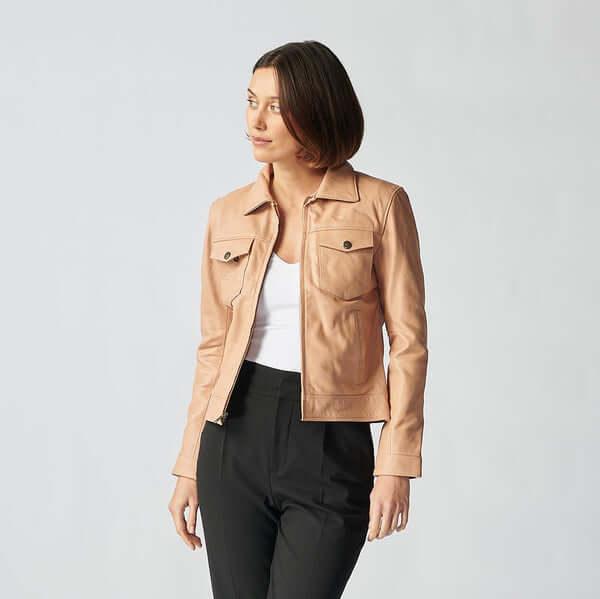 The Stuttgart Leather Jacket For Women-8