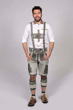 Trachten Short Mens Lederhosen Shaded Grey-1