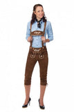 Traditional German Lederhosen Women Moni Brown-1