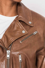 Womens-Brown-Biker-80s-Leather-Jacket-Collar