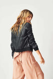 Womens Bolzano Bomber Leather Jacket-2