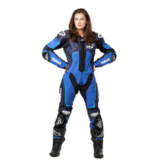 Yamaha R-Series Leather Racing Suit Women-4